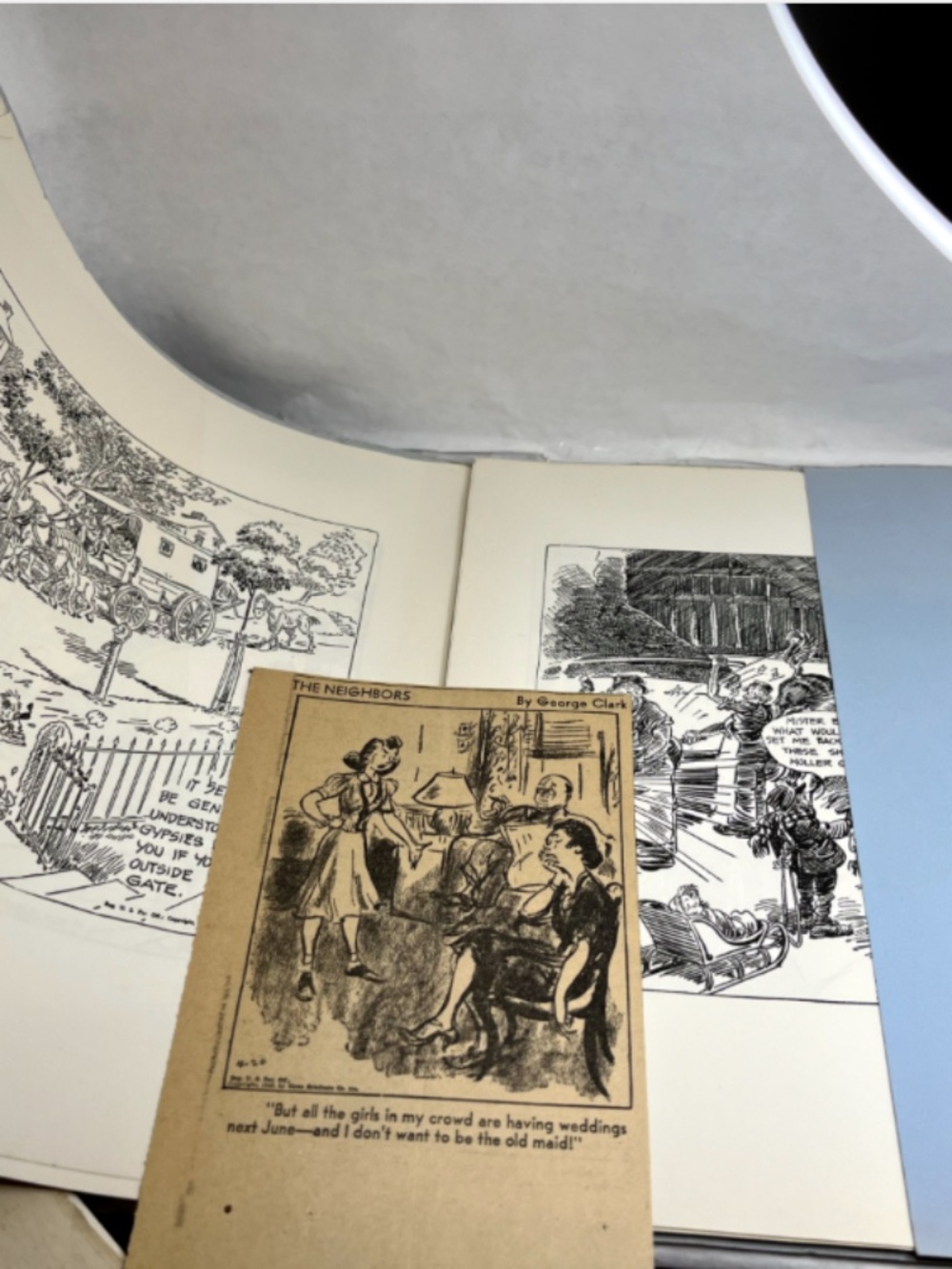 Vintage Among the Folks in History by Gaar Williams Portfolio SET-02 FN 1935